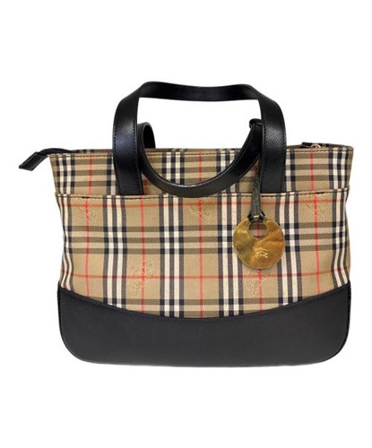BURBERRY                    Nova Check Tote Bag beige