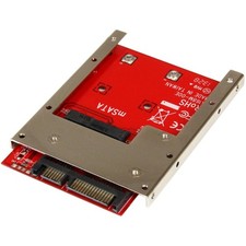 StarTech mSATA SSD to 2.5in SATA Adapter Converter Open Frame Bracket TAA