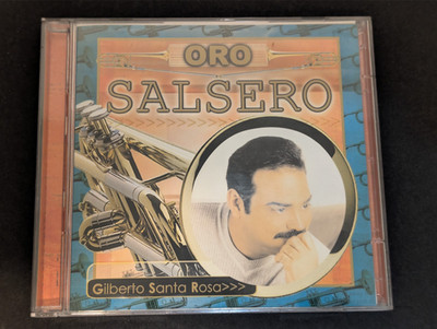 GILBERTO SANTA ROSA Oro Salsero 2 CD Tested no Skips Free Shipping Sony s2k84190