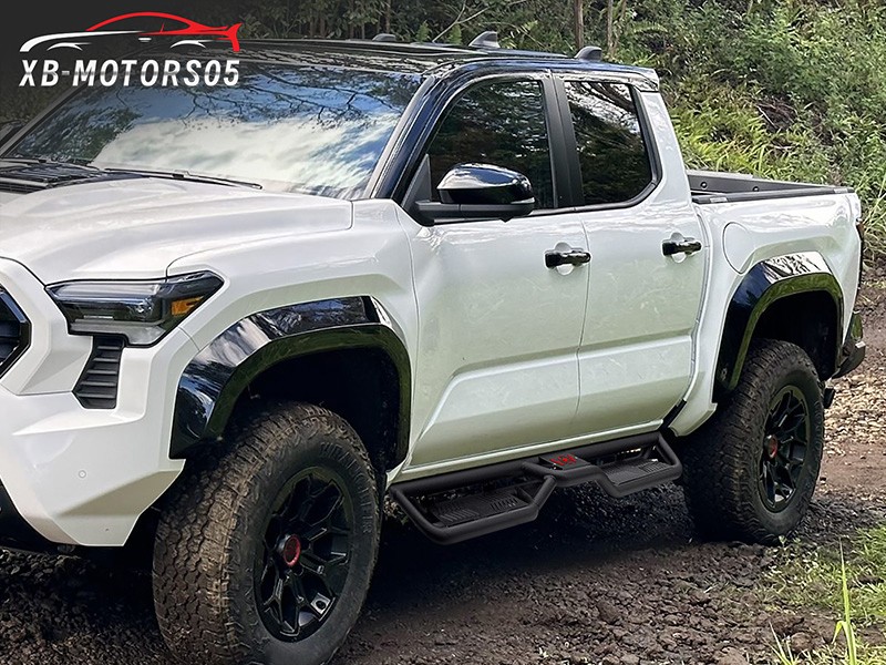 Running Boards Side Steps For 2024-2026 Toyota Tacoma Double Cab