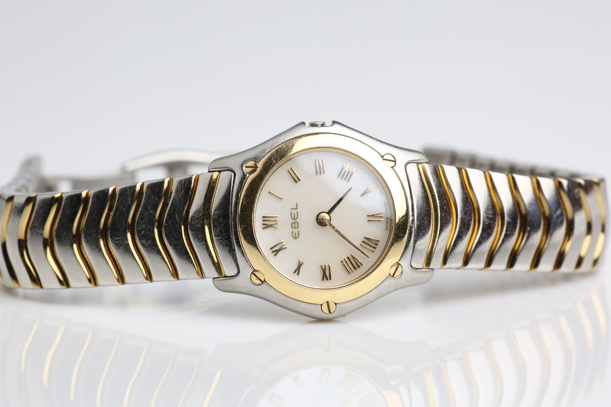 Ebel Classic Wave Quartz Ladies Watch, MOP Dial, 9157F11 | eBay
