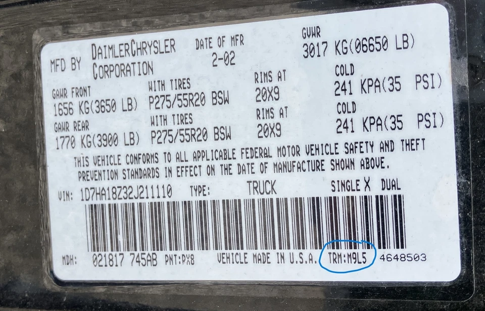 Cenicero Bandeja de cenizas con inserto Dodge Ram 1500 2002-2005 2003-05 2500 3500 Taupe M9L5 Foto 2 de 4