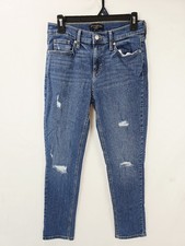 Banana Republic Women's Size 26/2 Blue Girlfriend Dark Wash Stretch Jeans