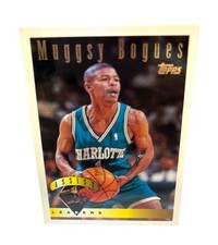 1994-95 Topps Muggsy Bogues Charlotte Hornets NBA Basketball Card #20