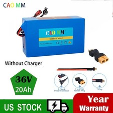 36V 20AH Lithium Ebike Battery 30A For 100W-1500W Electric Bicycle Bike Scooter