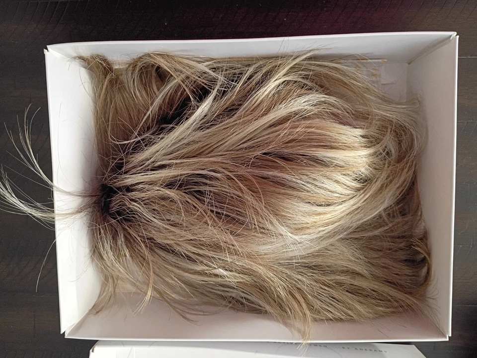 Noriko Collection--1649 Creamy Toffee-R--Bob w/Bangs wig --new style by Aderans - Image 2 of 4