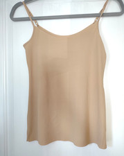 Commando Cami Top Butter Camisole Tank in Beige Nude Size S/M