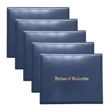 Diploma Cover Holder 8.5 x 11 Inch Certificate, Graduation Folder, 5 Pack F...