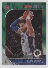 2019-20 Panini NBA Hoops Premium Stock Green Flash Prizm 52/99 Blake Griffin 8d2