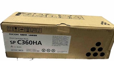 RICOH 408176 High-Yield Black Toner SP C360HA Model M959-00 909 - New Free Ship