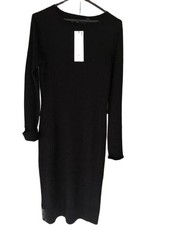 Jil Sander x UNIQLO Knit Dress Black L Used Casual Elegant