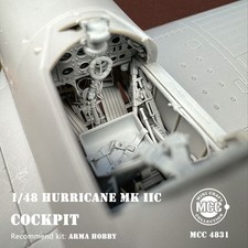 Mini Craft Collection 1/48 Hurricane Mk.IIc Cockpit set for Arma Hobby kit