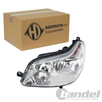 Diederichs Halogen Scheinwerfer Links Passend FüR CitroËN C5 | 4061183