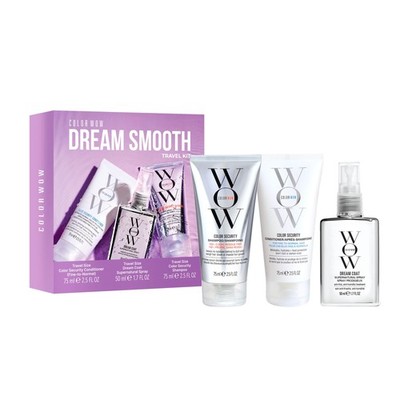 COLOR WOW Dream Smooth Travel Kit - Frizz-Fighting 66,67 ml (3er Pack) 