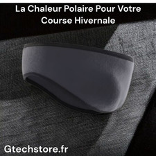 Bandeau Cache-Oreilles Polaire Pour Homme Et Femme Accessoire De Sport Extérieur