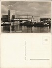 Ansichtskarte Friedrichshafen Hafenbahnhof Hafen Schiffe 1940