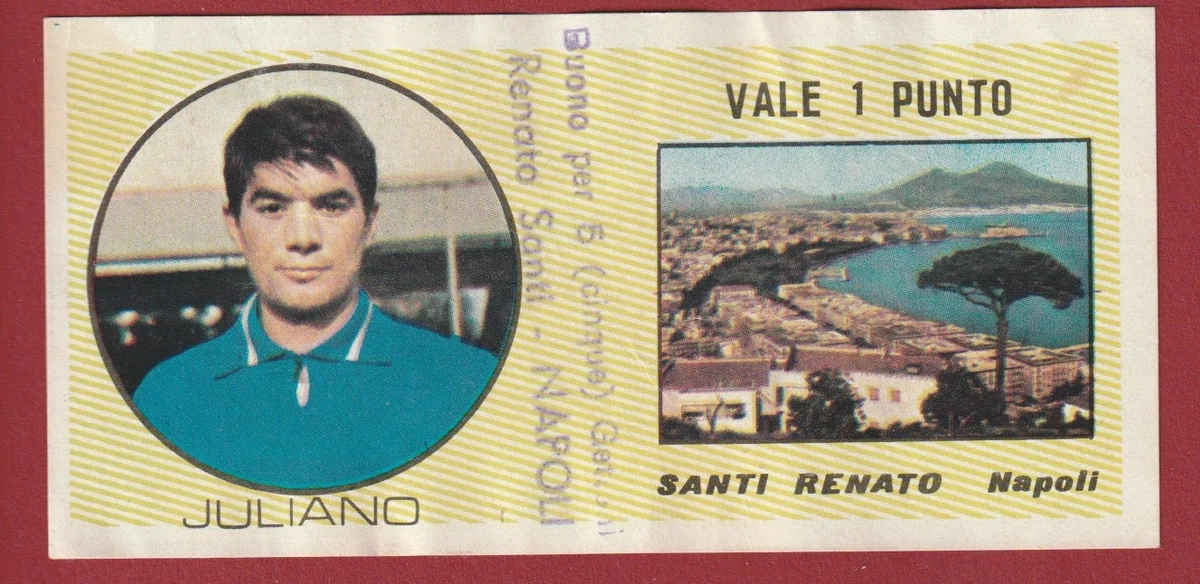 FIGURINA CALCIATORI PANINI - 1970-71 - NAPOLI - TREVISAN - REC. EUR 1