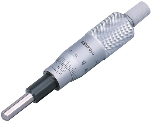 Mitutoyo 150-801 Micro Meter Head 0-15mm, Hardened Tip, Precision, New