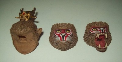 Figura Obscura Monkey King Sun Wukong head parts lot Mythic Legions free ship