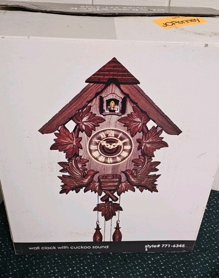 JC Penny Cuckoo Clock Style #771-6345 | eBay
