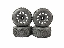 Pro-line Badlands 3.8 Truck Tires W Black 17mm Hex Raid Wheels Set Of 4 19273 Pro-line Badlands 3.8 Truck Tires W Black 17mm Hex Raid Wheels Set Of 4 19273