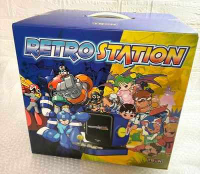 CAPCOM TRON RETRO STATION Game Console Limited Contains all 10