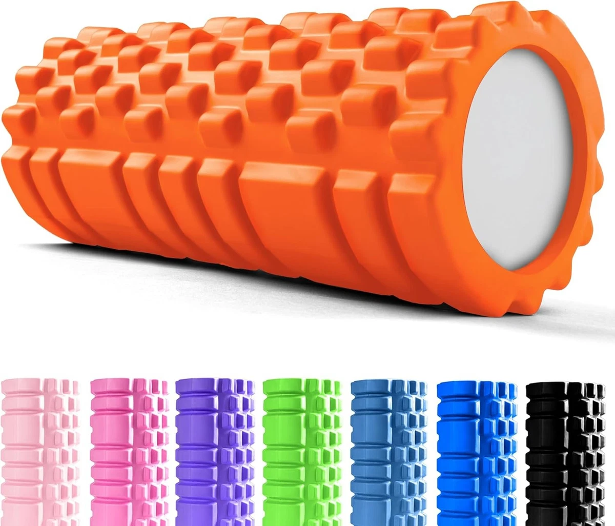 Toorx Foam Roller 33x14 Cm – Rullo Per Massaggio, Yoga E Pilates, Cilindro Rigido
