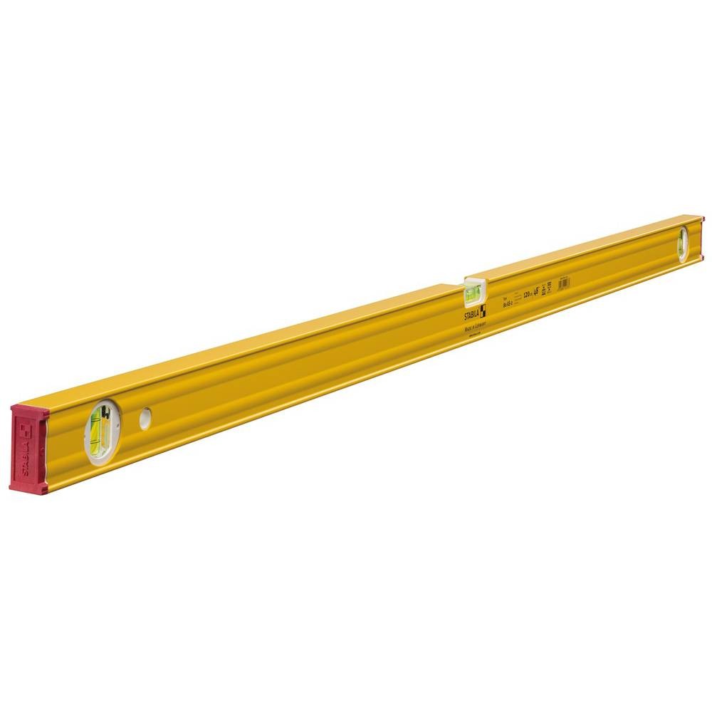 Niveau à bulle Stabila 120 cm pour aligner les cloisons et les rails