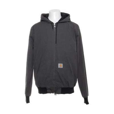 Carhartt, Jacke, Herren, Größe: XL, Active Jacket, Grau/Schwarz, Baumwolle #2Xj