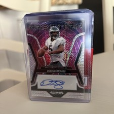 2025 Panini Prizm Black Donovan McNabb Prizmatrix Autograph Snake Skin Auto /25