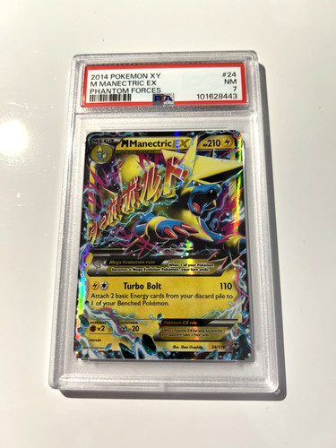 M Manectric-EX graded PSA 7 for sale on eBay
