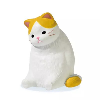 Nuu Cat 2 Mini Figure Yellow Hachiware Cat Collectible Toy