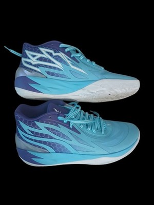PUMA Lamelo Ball  QUEEN CITY Basketball Shoes Blue M.E.L.O Men s 11.5