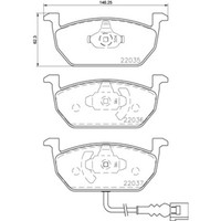 Bremsbelagsatz Brembo P 85 137X, Xtra, Vorne