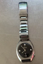 1974 Bulova Acutron With original band in excellent condition Small Diamonds