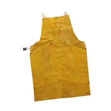 Cowhide Welding Welder Apron Barbecue Outdoor Apron Unisex Apron for Welding