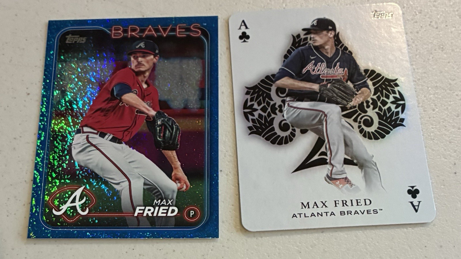 2023 Topps Series 1 - All Aces Max Fried #AA-20, 2024 Topps #146 - 278/999