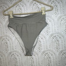 Aerie High Cut Cheeky Bikini Swimsuit Bottoms Women's Size Medium