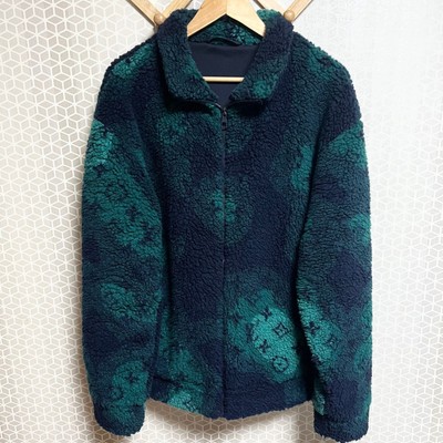 Louis Vuitton XL Fleecejacke mit Reißverschluss mehrfarbig mit Monogramm 144952837