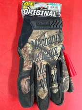 MECHANIX WEAR THE ORIGINAL GLOVES MG-730-011 WOODLAND CAMO XL RARE DISCONTINUED