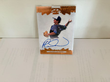 PETER LAMBERT 2015 Leaf Draft Gold Foil card #BA-PL1 Rookie On Auto ROCKIES NM. rookie card picture