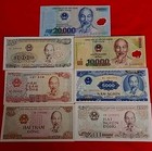 7 Paper Money From Vietnam 20000,1000,5000,2000,1000,500,200DONG FREE SHIPPING 
