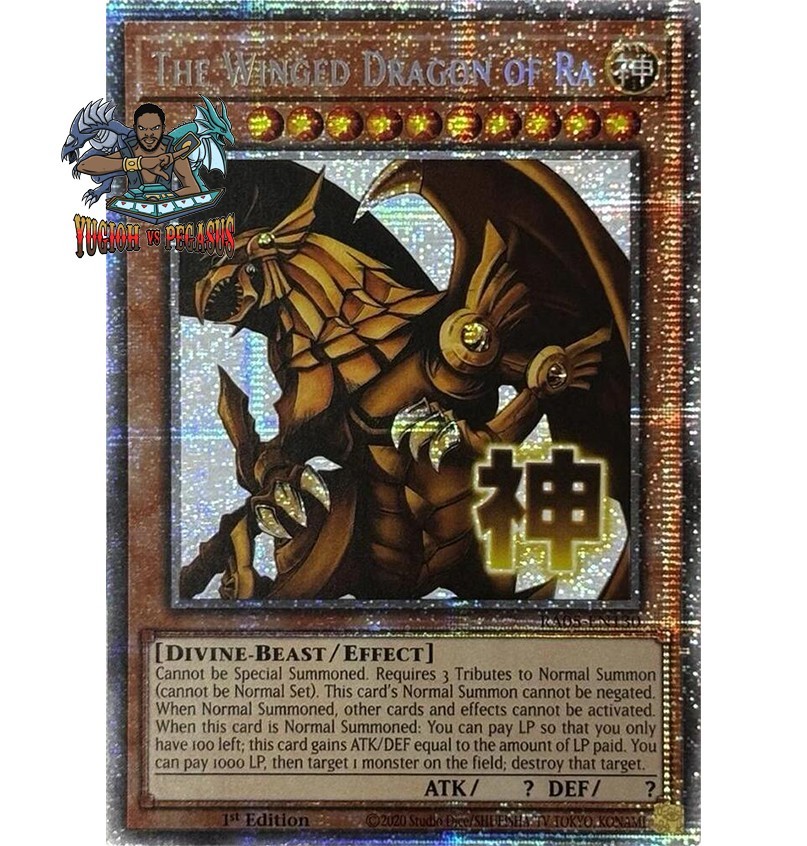 Yugioh 1x The Winged Dragon of Ra RA05-EN130 Starlight Rare 1st Ed NM