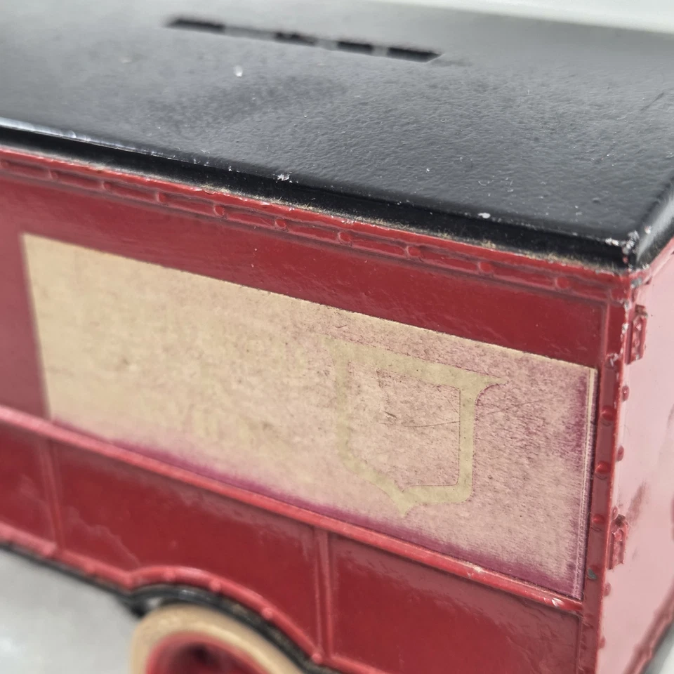  Lot of 3 ERTL 1926 Mack Bulldog Die-Cast Truck Banks—Deere, TSC, Red Panel - Image 3 of 4