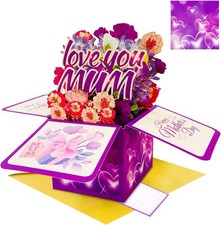 Pop Up Mothers Day Cards for Mom Happy Mothers Day Pop Up Cards Mother's Day