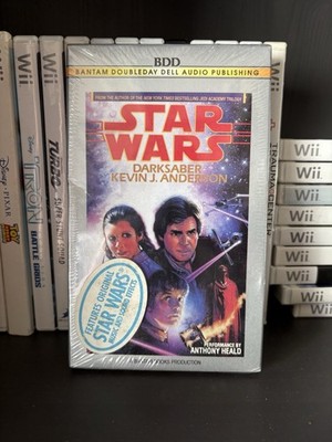 Star Wars Dark Saber Audio Cassette Sealed