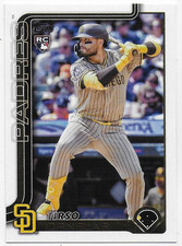 2025 Topps Update #US147 Tirso Ornelas RC - San Diego Padres