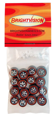 Redline Conversion Kit 16 Hot Swap Bearings-16 Deep Dish Wheels-8 Medium+8 Large