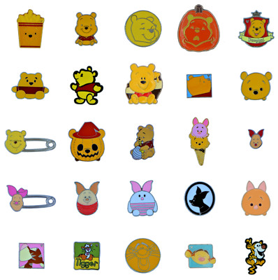 Pooh and Friends Individual Pin Walt Disney World Parks Trading Pins Brand New