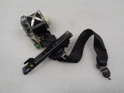12-14 Mercedes C250 W204 Front Left Side Seat Belt Seatbelt Black OEM AK2409119